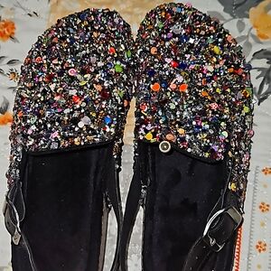 Never Worn New Shoes With Alot Of Bling